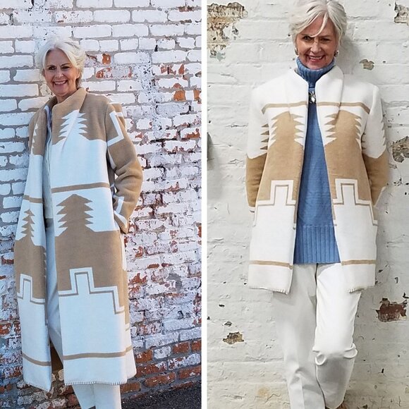 Halona Coat - Woven Fleece - Cheyenne - Picture 3 of 3